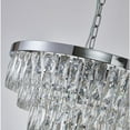 thumbnail image 3 of Design Living 16-Light Chrome Metal Chandelier With Crystals, 3 of 5