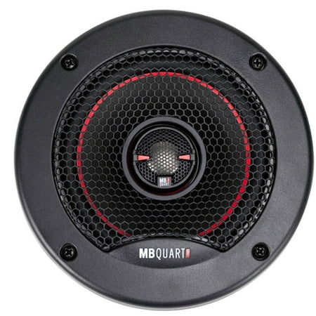 MB Quart - REFERENCE 6-1/2" 2-Way Car Speakers with Craft Pulp Cones (Pair) - Black