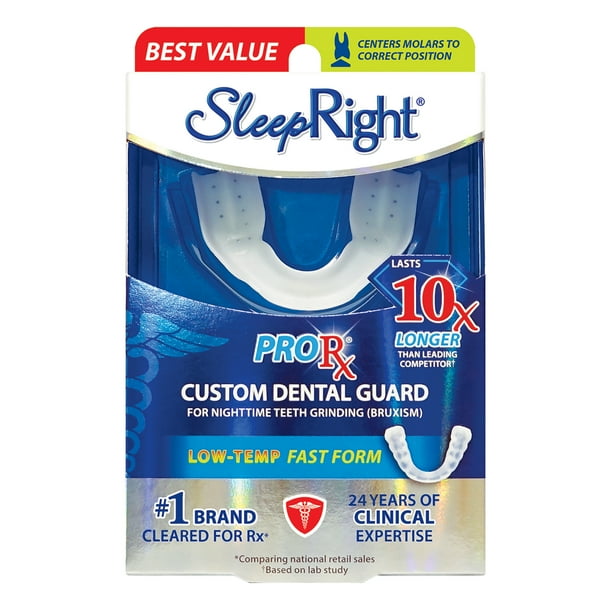 SleepRight ProRx Custom Dental Guard for Nighttime Teeth Grinding