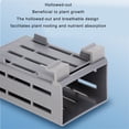 thumbnail image 6 of YongCo 2pieces Aquariums Planter Basket Fishtanks Planter Holder Fishtanks Cultivation Rack Hydroponic Plant, 6 of 20