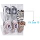 thumbnail image 3 of Organizador colgante para zapatos MISSLO, 30 bolsillos, para armario, color blanco, 3 of 7