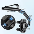 thumbnail image 3 of Sun Visor Car Phone Holder Mount, 1080 Rotatable Cell Phone Stand, Universal Adjustable Arm Cradles Car Holder, 3 of 5