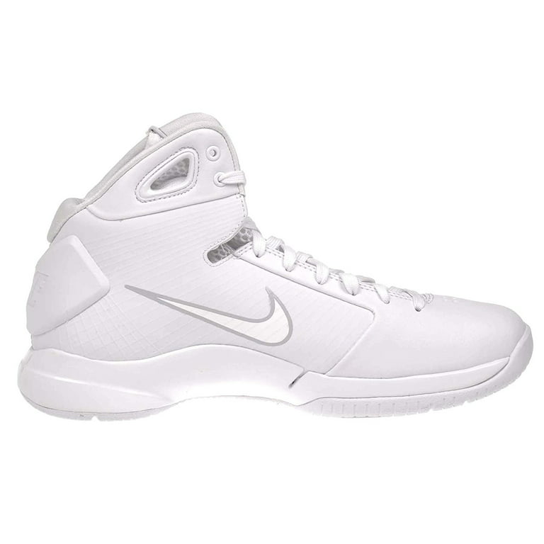 maximaal vers bewondering Nike Men's Hyperdunk 08 White/White/Pure Platinum Ankle-High Basketball Shoe  - 8M - Walmart.com