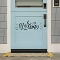 thumbnail image 6 of Removable Vinyl Letters Sticker 11 8 Long Welcome Front Door Decal Matte Effect Diy Application Entryway Decor, 6 of 9