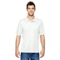 thumbnail image 2 of Hanes Men's 4 oz. Cool Dri Polo White Size 8, 2 of 2