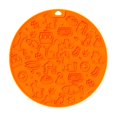 thumbnail image 2 of CBFFDC Cat Licking Mat Pet Licking Mat Non Slip Base Cartoon Pattern Anxiety Reduction Slow Feeder Unique Texture, 2 of 6