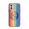 thumbnail image 6 of LYM-Phone Case For MOTO G 5G 2023, Dirt-resistant Soft Case Protective Cartoon Simplicity Skin feel silicone Waterproof cute Durable Fashion Design Rotatable stand Quicksand Back Cover, 6 of 9