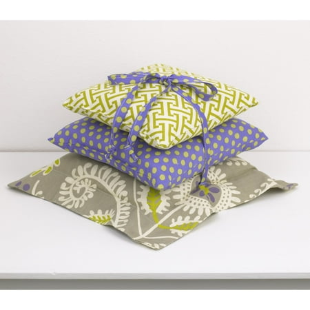 Cotton Tale Designs Periwinkle 3 Piece Decorative Pillow