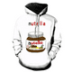 thumbnail image 2 of Sudadera con capucha para hombre con estampado 3D de caramelos y frijoles, nueva moda urbana divertida, jersey de otoño e invierno, ropa para hombre de gran tamaño, 2 of 5