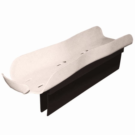 Rehabilitation Advantage Left-Side Wheelchair Armrest Tray – Made in USA - Arm Support Trough for Stroke Recovery, Hemiplegia & Proper Arm Positioning – 5.5” x 21.5” Fits Most Standard Wheelchairs