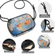 thumbnail image 3 of FORMRS Mini Crossbody Bag for Women Adjustable Rope Shoulder Casual Phone Purse, Blue Goldfish, 3 of 7