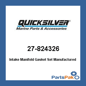 Mercury Quicksilver MerCruiser 27-824326 Genuine OEM GM Intake Gasket Set 