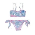 thumbnail image 3 of Honganda Girl?s Fresh Mermaid Suspender Tops and Bandage Shorts Swimsuit, 3 of 9