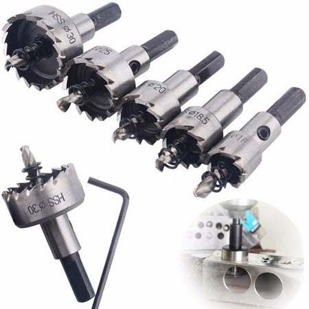 

Tile Drill Bit Undermount Sink Brackets Hole Set HSS Bits Cutter Woodworking Tool Stainless Steel