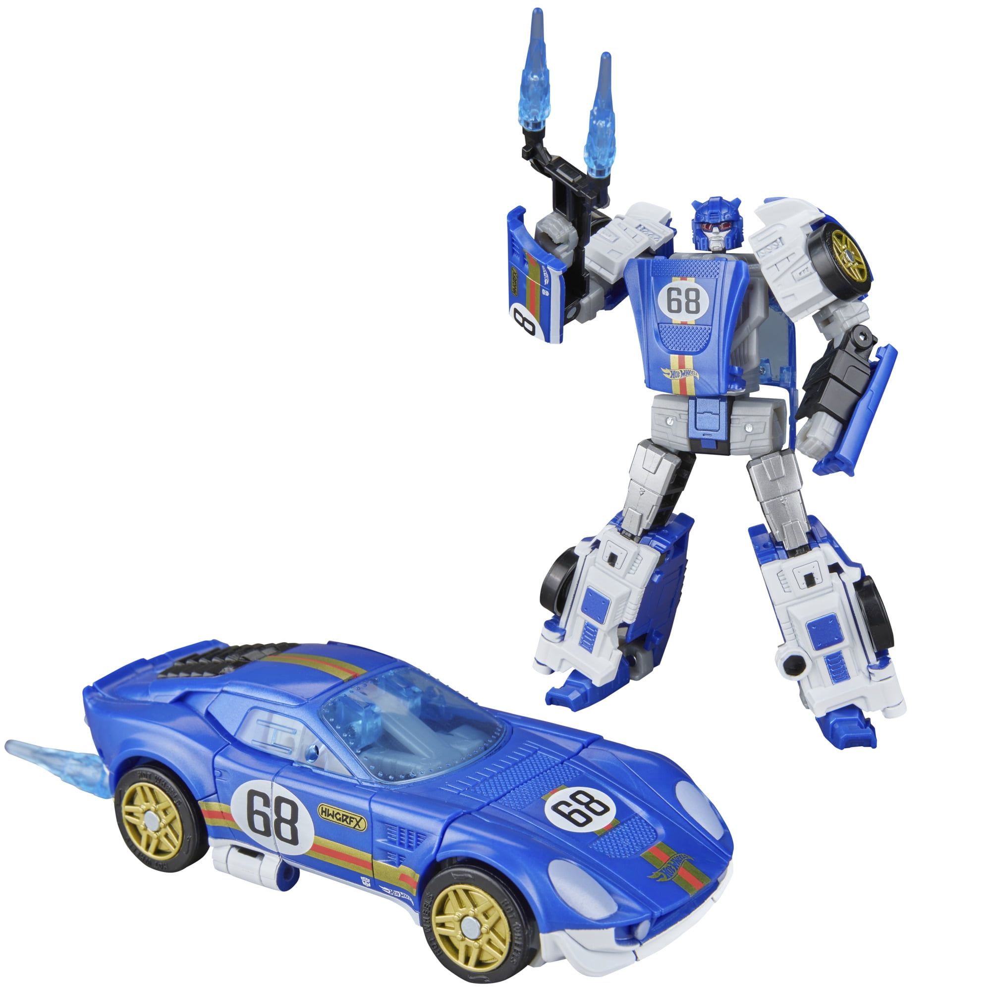 Transformers Toys Hot Wheels® x Transformers 5" El Segundo Coupe Action Figure, 8+