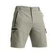 thumbnail image 4 of OIOLOYJM Mens Golf Shorts Elastic Waistband Business Work Relaxed Fit Casual Outdoor Gym Joggers Classic Hiking Sweat Shorts with Multi Pockets Mint Green M, 4 of 6