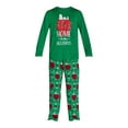 Peanuts Snoopy Men’s and Big Men’s Christmas Matching Family Pajamas, 2