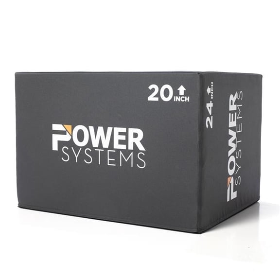 Power Systems 20795 20 x 24 x 30 in. 3-in-1 Foam Plyo Box
