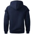 thumbnail image 5 of DDAPJ pyju Oversized Cargo Hoodies for Men Quarter Zip Pullover Raglan Long Sleeve Drawstring Athletic Hiking Work Sweatshirts with Multi Pockets M, 5 of 7