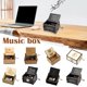 thumbnail image 2 of Caja de música tallada, caja de música retro, caja de música de madera con manivela, caja de música, caja de música, caja de música, enamorarse, 2 of 7