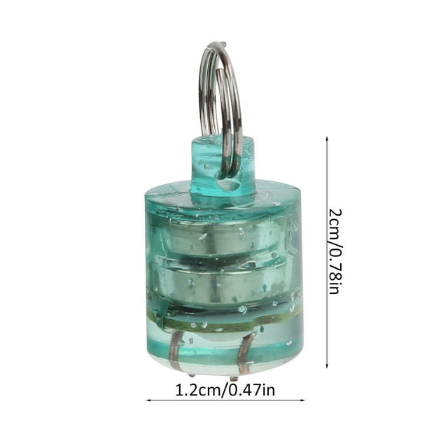 Cebo De Pesca LED, Tamaños Compactos De Ahorro De Energía 5 Piezas De Señoría De Señuelo Multifuncional Alto Brillo Con Clips Para Pescado Nocturno