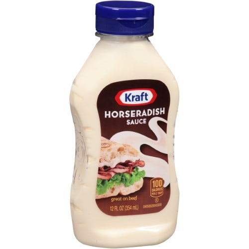 Kraft Horseradish Sauce, 12 Fl Oz Bottle (Pack of 18)