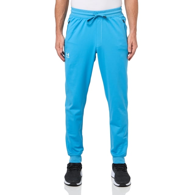 Pantalones deportivos de tricot Under Armour para hombre, estilo deportivo, color azul