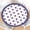4thjul-star White Blue, variant on Christmas Round Fitted Tablecloth with Elastic Edge,Water-Resistant Wipeable Red Xmas Winter Snowman Snowflake Blue Trees Table Cover for 40-44" Stretch Table Cloth for Dinner Indoor Outdoor Party