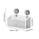 thumbnail image 3 of pstuiky Estantes de pared con ventosa para el hogar sin perforaciones para cocina baño fregadero almacenamiento de pared, 3 of 7