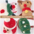 thumbnail image 5 of Accesorios para el cabello con soporte para el cabello con cuerda elástica para el pelo de Navidad de 5 piezas, 5 of 5