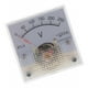 thumbnail image 5 of Amperímetro analógico de panel de 0 450 V, medidor de amperios análogo al de panel de corriente, precisión 0-250V, 5 of 8