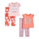 thumbnail image 1 of Conjunto de pijama Simple Joys de Carter's Toddler Girls, 4 piezas, 2T, 1 of 3
