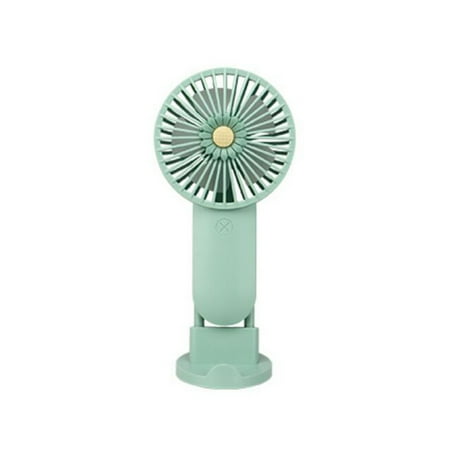 

Summer Cool Mute USB Charging Mobile Phone Holder Portable With Light Mini Fan