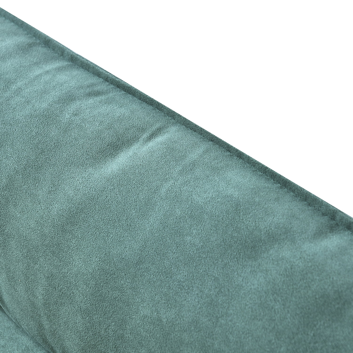 Kadyn Loveseat Sofa, Modern Sofa Couch for Office, Suede Sofa Couch for Living Room, Green