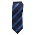 thumbnail image 4 of Star Trek Enterprise Flight Blue Stripe Men's Tie, 4 of 7