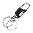 thumbnail image 1 of Llaveros para llaves de coche - Llavero de metal con llavero de cuero, llavero de coche de lujo llavero llavero, 1 of 5