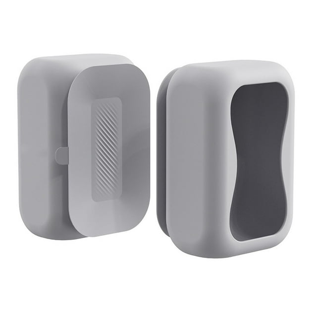 Suction Tissue – Rectangle Paper Container Silicone Wall Mount Holder | Space Saving Tissue For Bedroom Kitchen Glass Vehicle Interior Wipe Organize Convenient For Storing Tissue Tall Container Home