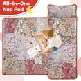 thumbnail image 4 of Pioneer Flower Floral Print Pattern Toddler Nap Mats for Kids Preschool,Sleeping Mat Bag or Kids,Toddler Sleeping Bag,Toddler Nap Mat or Daycare, 4 of 6