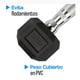 thumbnail image 4 of Set Mancuernas Hexagonales Tayga Par 5lb, 10lb, 15lb y 20lb, Pvc color negro., 4 of 6