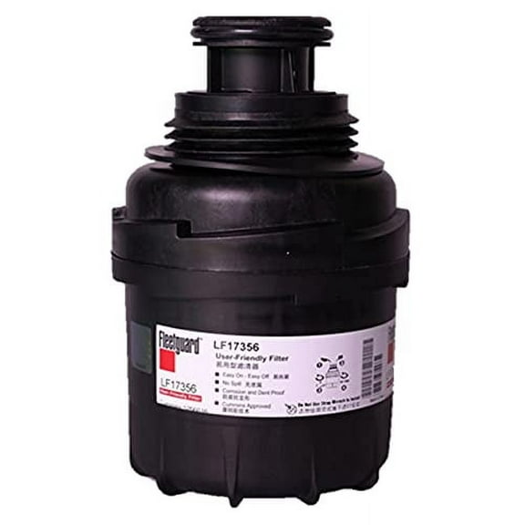 LF17356 Fleetguard Lube Filter, Replaces Cummins 5266016, Donaldson 557356