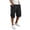 Black, variant on Men’s Big & Tall Rugged Utility Cargo Shorts Water Resistant Multi Compartment Pockets S-4XL