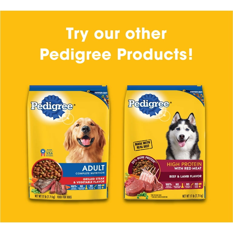 Pedigree 55 lb dog food walmart 2025