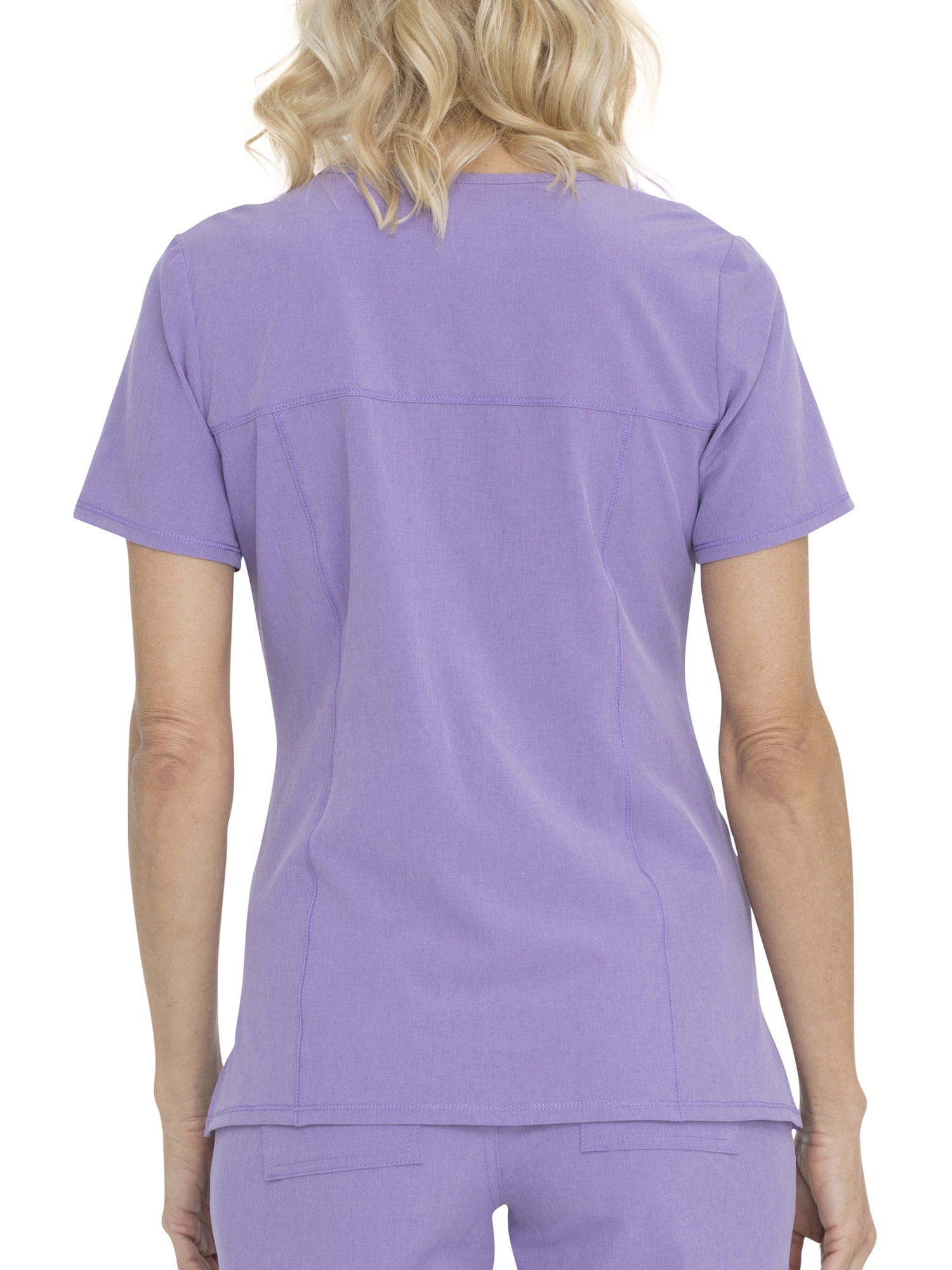 Scrubstar Women's Fashion Premium Performance Mock Wrap Scrub Top