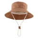 thumbnail image 2 of Sombrero de pescador Bamery para bebés pequeños, 46 cm, color marrón, protección UV, 2 of 6