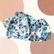 thumbnail image 4 of Conjuntos de solapa de manga corta para niños de verano, camisa de solapa de manga corta con estampado floral, top estilo playero informal + pantalones cortos sueltos con cintura elástica, conjunto de, 4 of 9