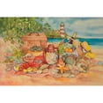 thumbnail image 3 of McKenna, Kathleen Parr 18x13 Black Modern Framed Museum Art Print Titled - Bayside Picnic, 3 of 5