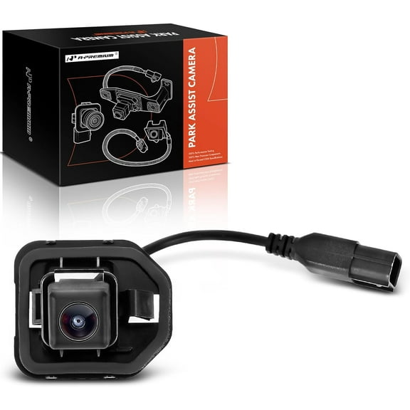 A-Premium Park Assist Camera Rear View Backup Reverse Camera Compatible with Select Nissan Models - 2016 2017 2018 2019 Rogue - Replace# 284429TB3A