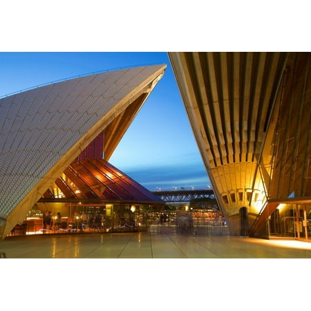Sydney Opera House at Dusk, UNESCO World Heritage Site, Sydney, New South Wales, Australia, Oceania Print Wall Art By Frank (Best Opera Houses In The World)