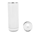 thumbnail image 3 of Verdant Touch Bouteille d'eau sous vide de 600 ml - Gobelet portable avec haut-parleur Bluetooth amovible - Tasse isolée sous vide pour homme et femme - Fond blanc, 3 of 14