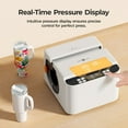 thumbnail image 4 of HTVRONT Auto Tumbler Heat Press 2 - A200 Full Cup Transfer Heat Press Machine for 40 OZ Tumbler with Handle, Heat Even and Quick Cups Sublimation Machine with Adjustable Pressure,White, 4 of 9
